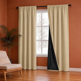 Fort Essential - Black Backing Blackout Curtain