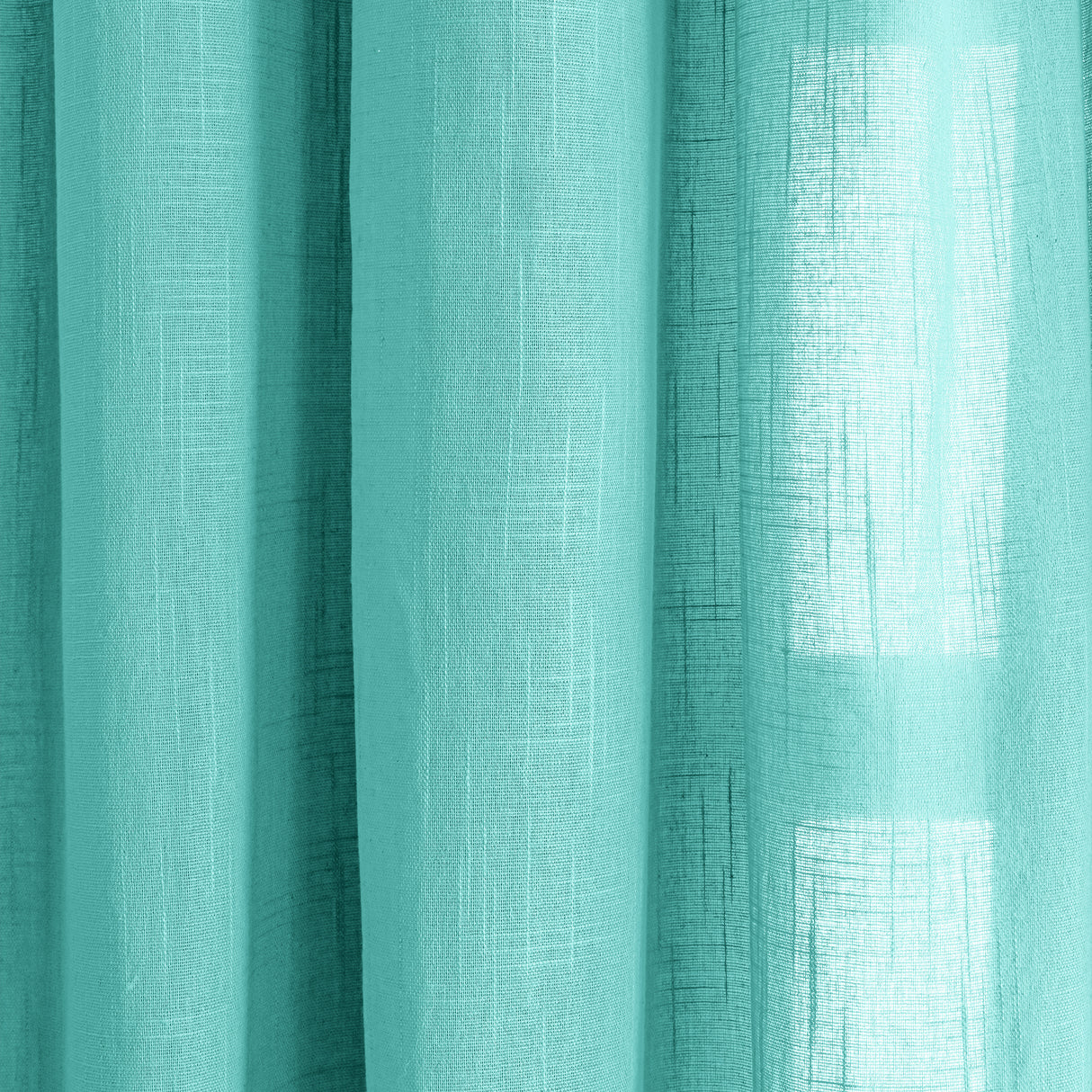 Fort Absolute - Twist Tab Top Sheer Curtain (Celeste)