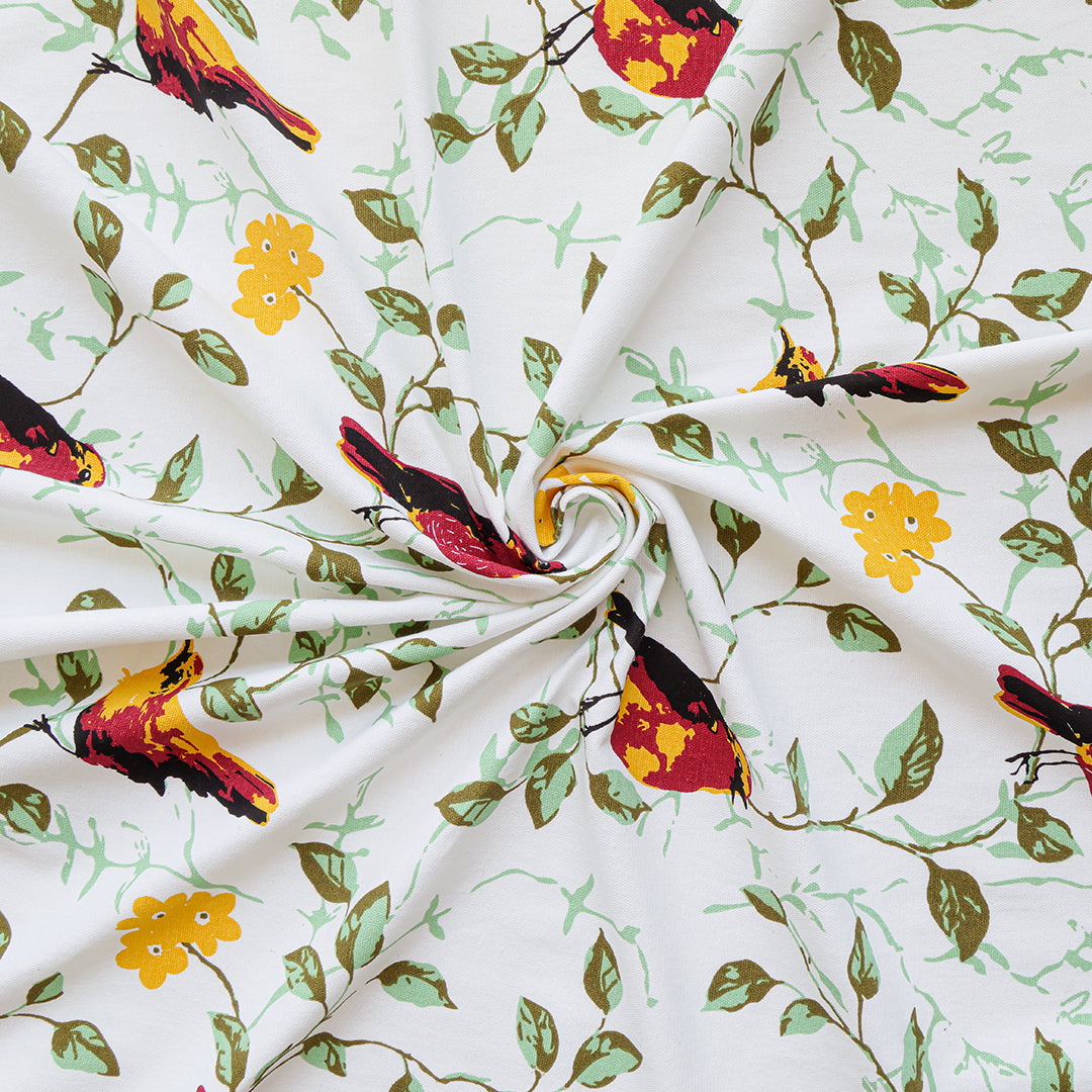 Multicolor Little Wings Rod Pocket Duck Curtain