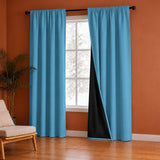 Fort Essential - Black Backing Blackout Curtain