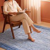 Earthology Soothe - Denim Recycled Rug (Blue)
