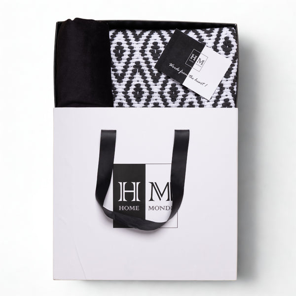 Premium Cushion Cover & Rug Combo Set | Gift-Ready Box