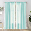 Fort Handpicked Breeze - Celeste Rod Pocket Sheer Curtain