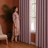 Fort Essential - Rod Pocket Blackout Curtain (Lavender)