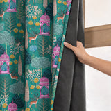 Imprimer Abstract - Digital Printed Blackout Curtain (Pichwai)