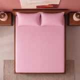 Fort Sublime - Solid Fitted Bedsheet (Pink)