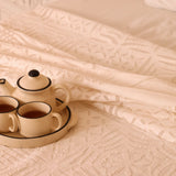 Breezy Bloom - Applique Bedcover