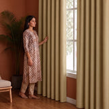 Fort Essential - Rod Pocket Blackout Curtain (Beige)