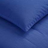 Fort Mellow - Solid Duvet Cover (Navy Blue)