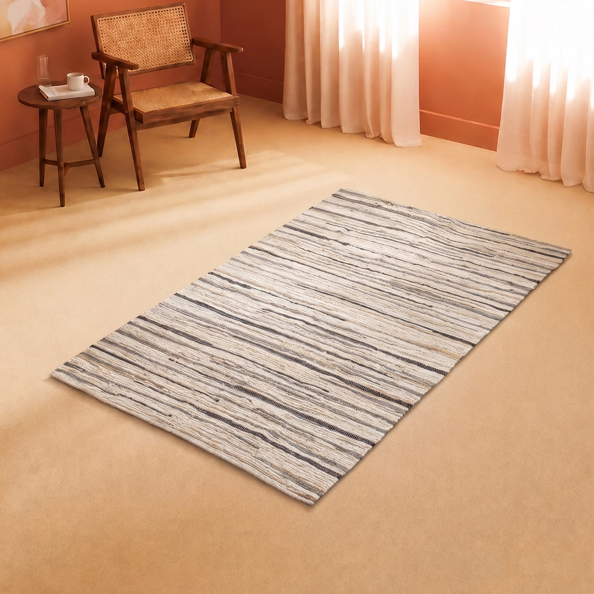 Earthology Harmony - Recycled Rug (Beige)