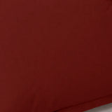 Fort Nightingale - Solid Pillow Cover (Maroon) (Bedsheet Excluded)