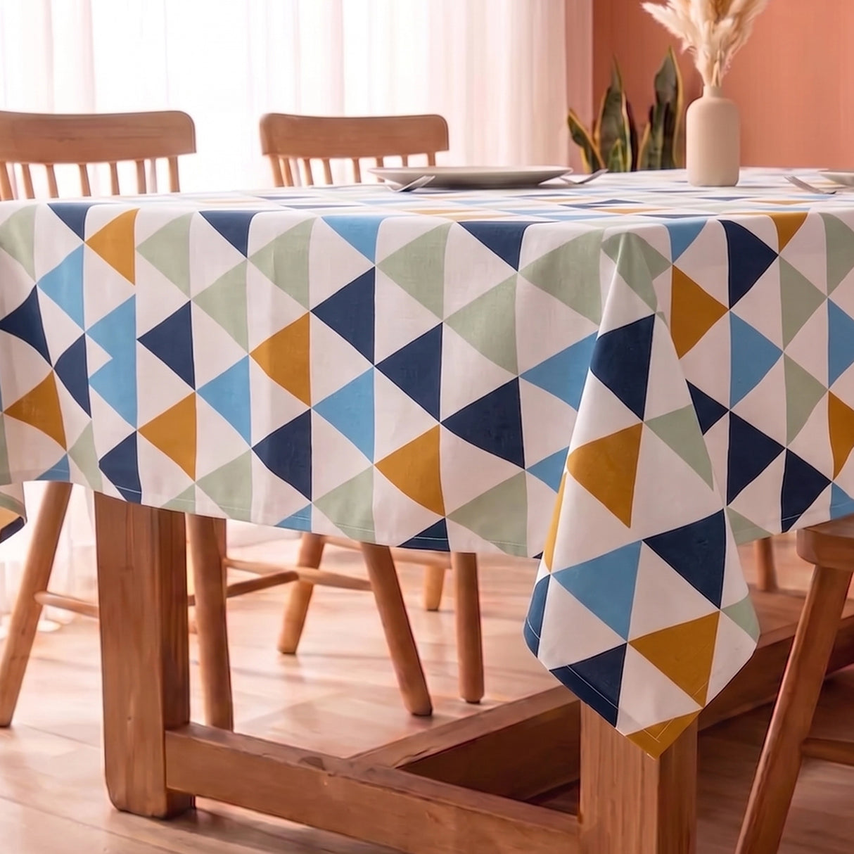 Imprimer Diamond - Printed Table Cover (Multicolor)