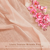 Fort Absolute - Peach Loop Sheer Curtain