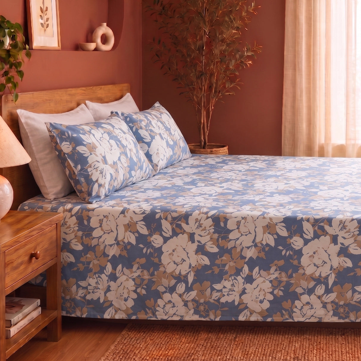 Imprimer Blossom Haze - Bedsheet