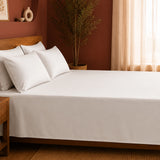 Fort Nightingale - Solid Bedsheet (White)