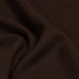 Chenille Solid Brown Sofa Cover