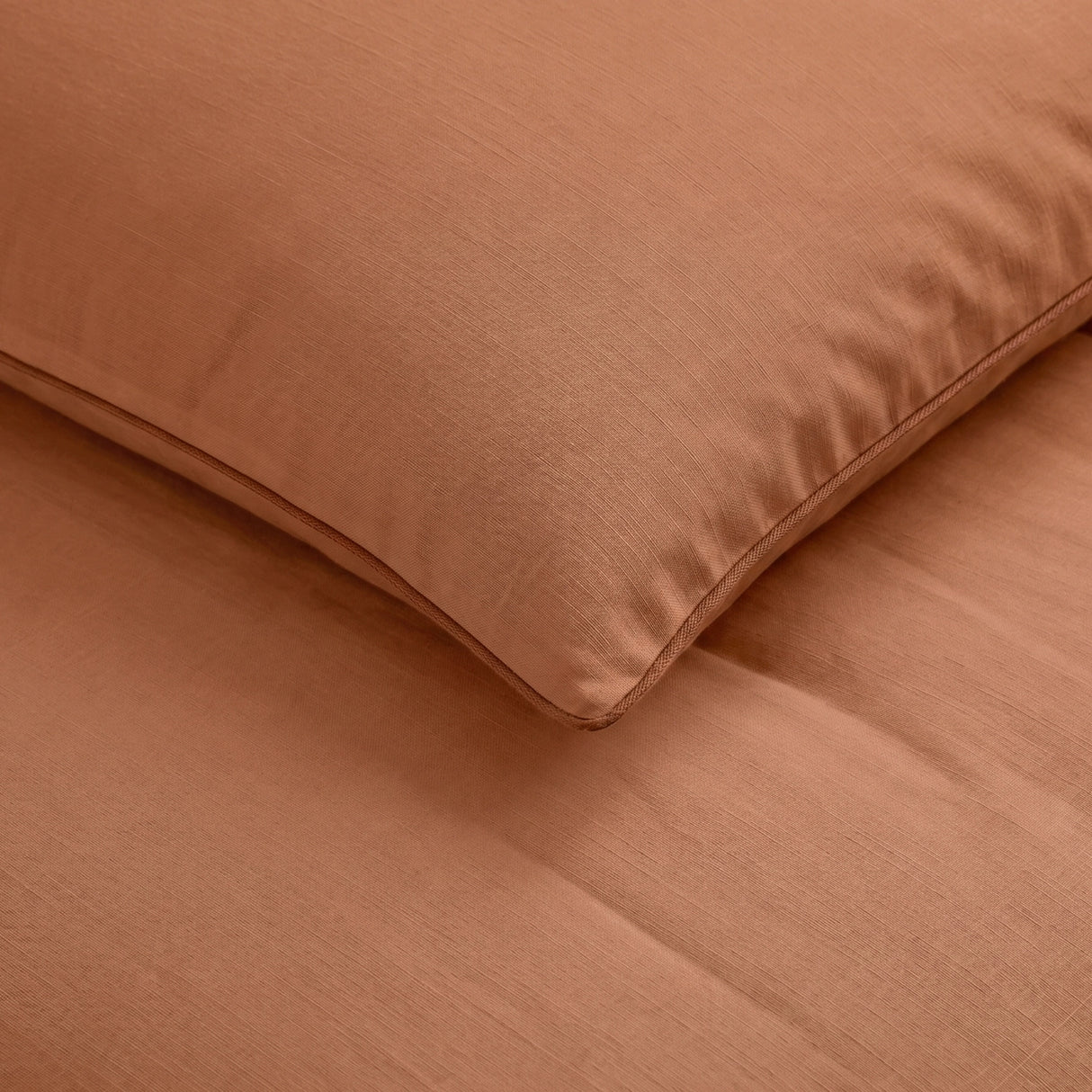 Fort Mellow - Solid Duvet Cover (Taupe)