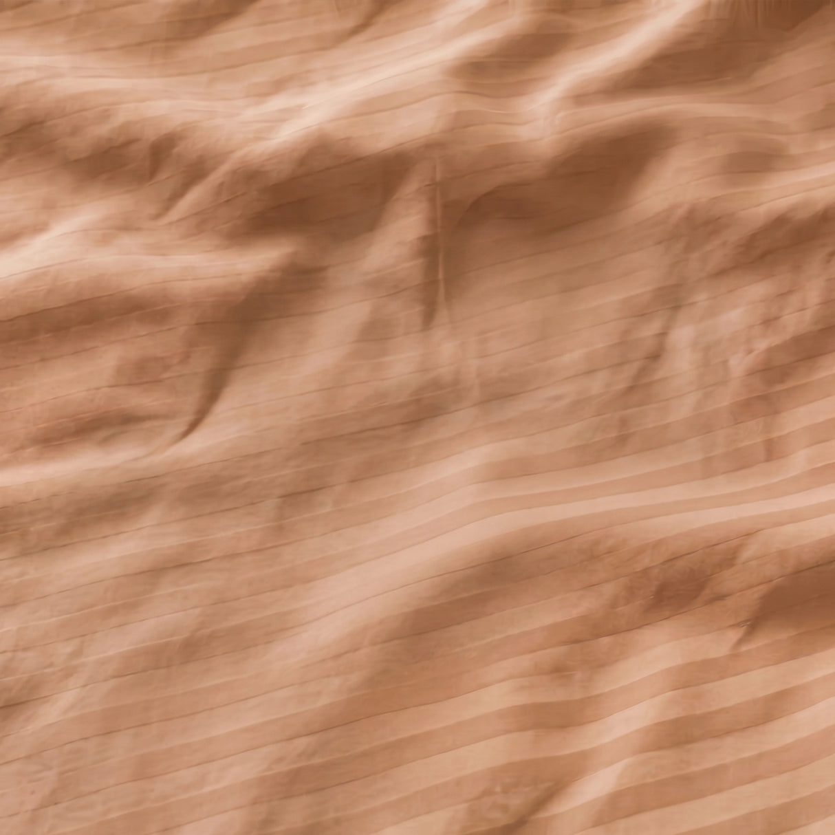 Breton Doze - Satin Stripe Dohar Blanket (Taupe)