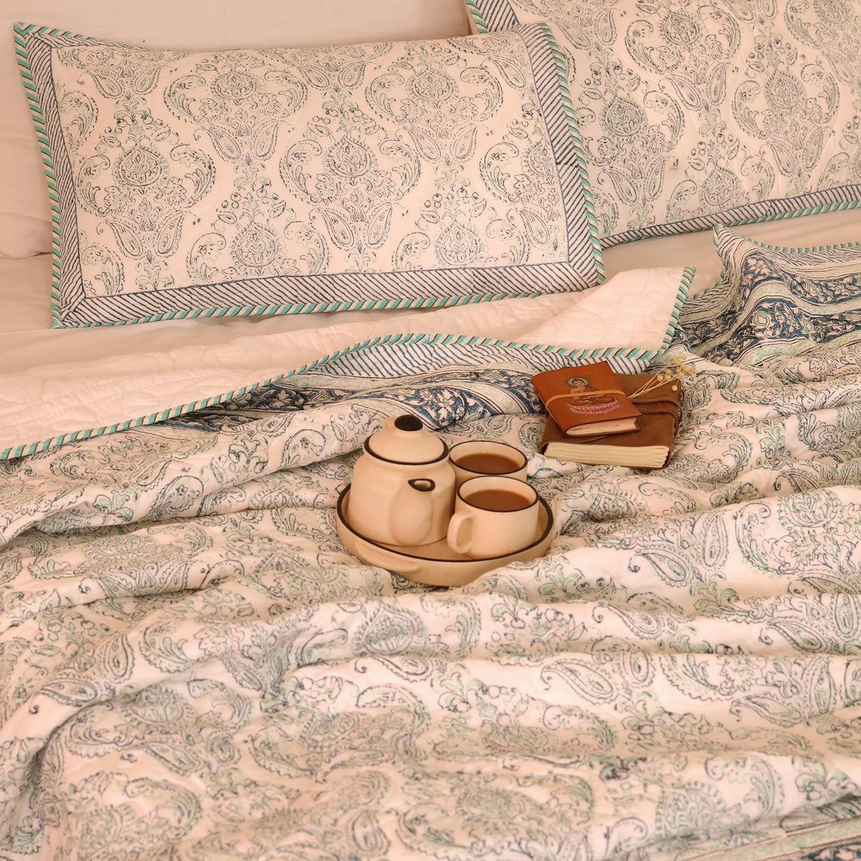 Elite Touch - Handblock Bedcover