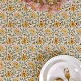Handblock Table Cover (Sunbeam)