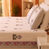 Empire Aura - Handblock Bedsheet