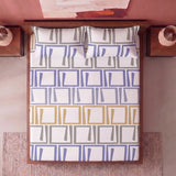 Imprimer Modern Maze - Printed Fitted Sheet