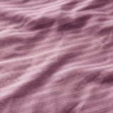 Breton Doze - Satin Stripe Reversible Dohar Blanket (Baby Pink)