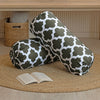 Imprimer Quatrefoil - Printed Bolster Cover (Grey)