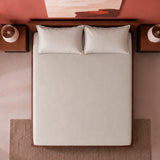 Fort Sublime - Solid Fitted Bedsheet (Light Grey)