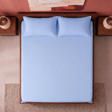 Fort Sublime - Solid Fitted Bedsheet (Sky Blue)