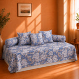 Blossom Haze Multicolor Diwan Cover Set