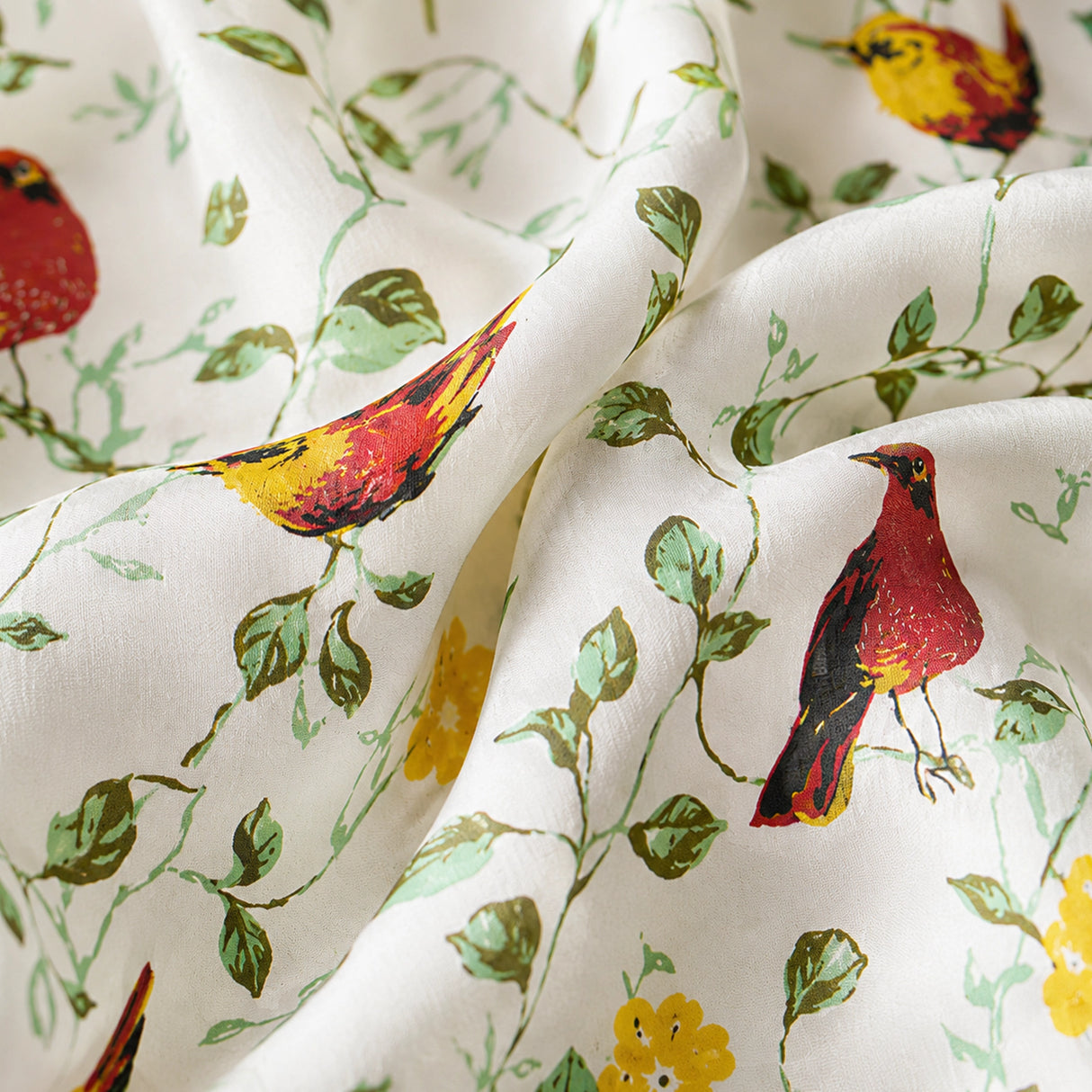 Multicolor Little Wings Rod Pocket Duck Curtain