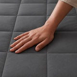 Ombre - Pure Shield Solid Quilted Mattress Protector (Grey)