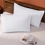 Fort Nightingale - Solid Pillow Cover (White) (Bedsheet Excluded)