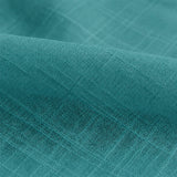 Fort Handpicked Breeze - Rod Pocket Blue Sheer Curtain