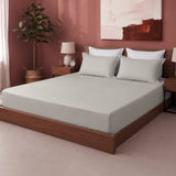 Fort Sublime - Solid Fitted Bedsheet (Light Grey)