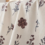 Prairie Charm - White Floral Fitted Sheet
