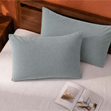 Terry Cotton Pillow Protector – Soft, Absorbent & Easy-Care Pillow Cover