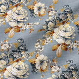 Imprimer Abstract - Digital Printed Blackout Curtain (Delicate Bloom)