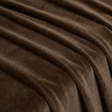 Fort Royal - Rod Pocket Velvet Curtain (Brown)