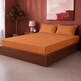 Fort Sublime - Solid Fitted Bedsheet (Taupe)