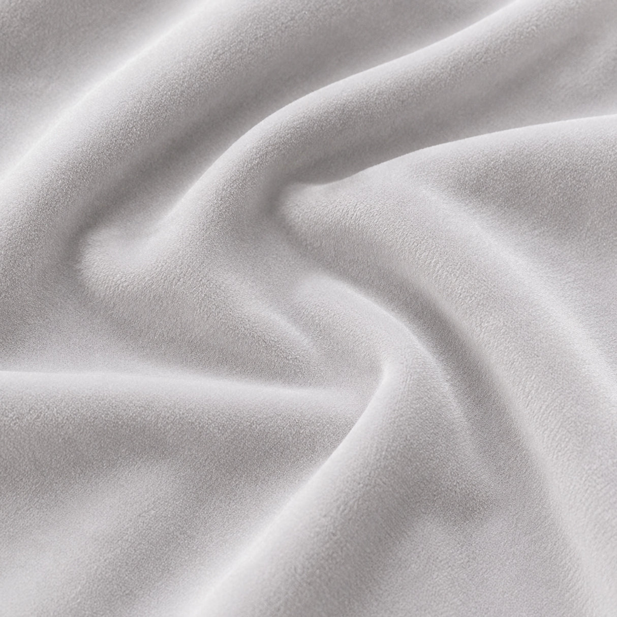 Fort Royal - Velvet Solid Dye Cushion Cover (White)