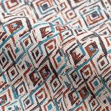 Imprimer Geometric - Digital Printed Blackout Curtain (Multicolor)