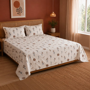 Prairie Charm - Floral Bedsheet