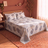 Imprimer Spheres of Serenity - Printed Bedsheet (Multicolor)