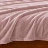 Fort Mellow - Solid Plush Blanket (Pink)