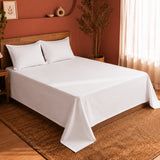 Fort Nightingale - Solid Bedsheet (White)
