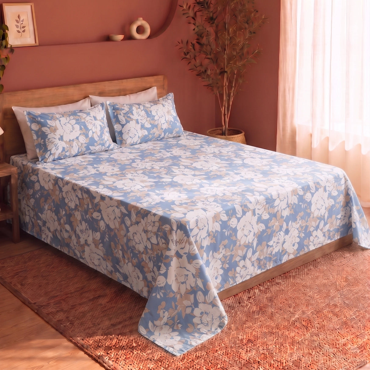 Imprimer Blossom Haze - Bedsheet