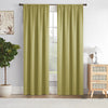 Fort Essential - Rod Pocket Blackout Curtain (Avacado Green)