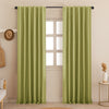 Fort Essential - Back Tab Blackout Curtain (Avacado Green)
